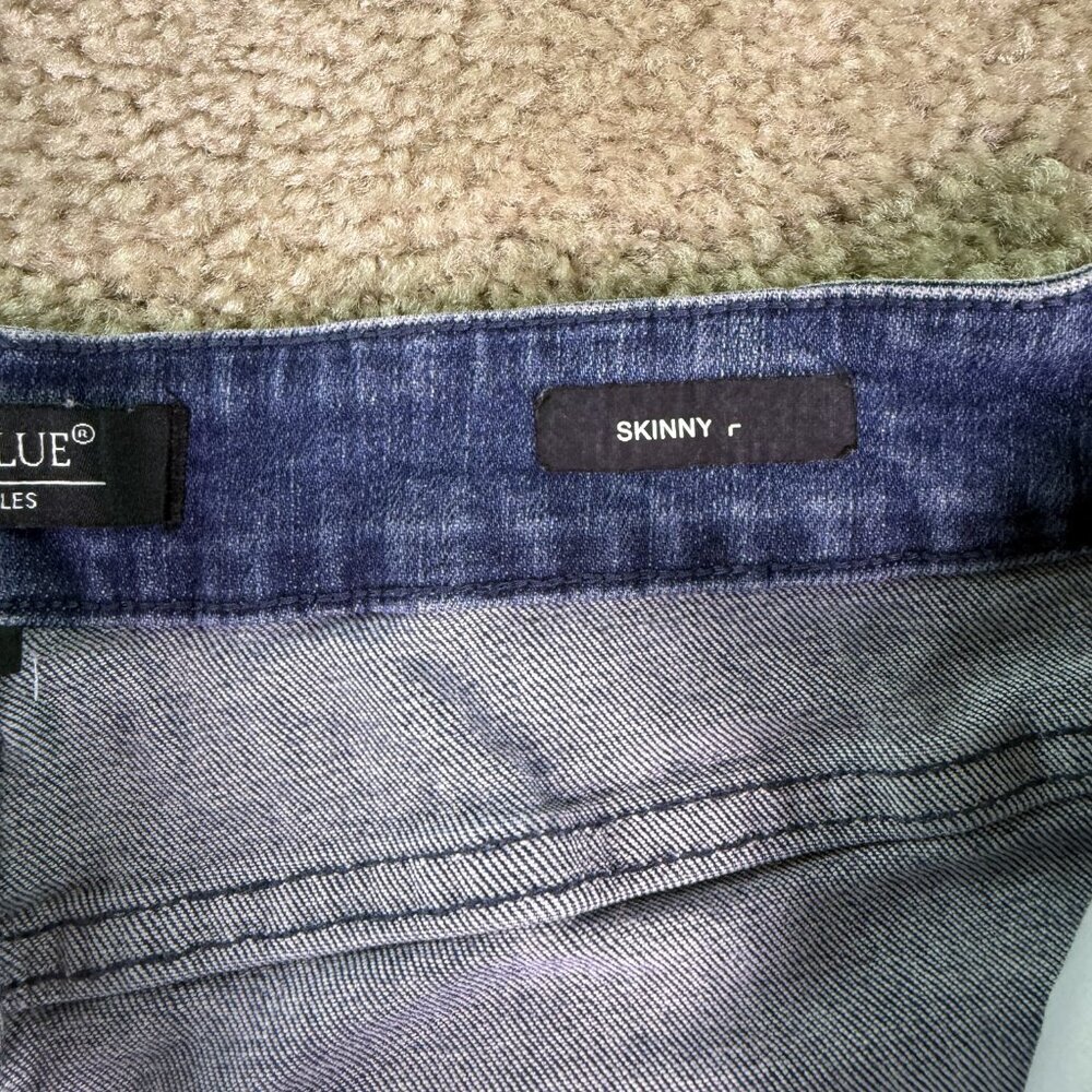 Judy Blue Los Angeles Skinny Fit Jeans Womens Size 18W Blue Denim 32x26 F131 - Picture 5 of 14